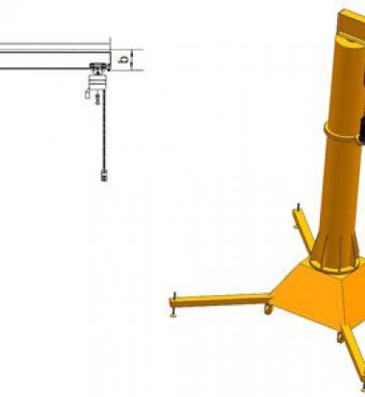移動式旋臂起重機(jī)